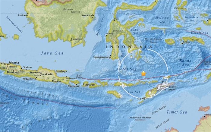 Σεισμός τώρα: 6,4 Ρίχτερ στην Ινδονησία