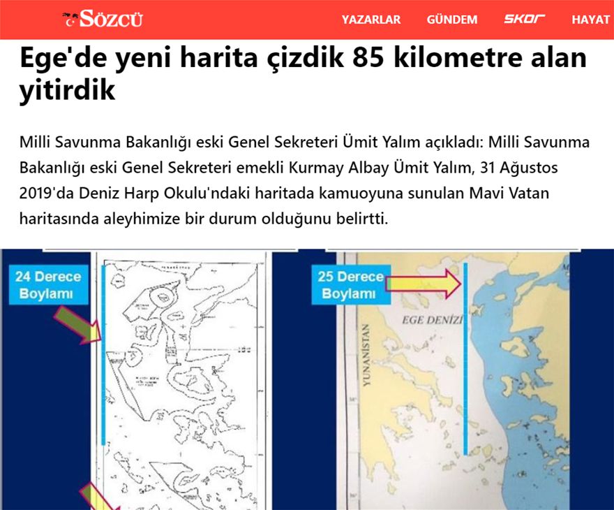 Τουρκία: Μέχρι τη Μύκονο φτάνουν τα όνειρα του Ερντογάν με τη "Γαλάζια Πατρίδα"