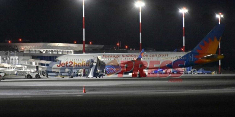 Κέρκυρα: Εκτακτη προσγείωση αεροπλάνου-Συνελήφθη Τούρκος επιβάτης σε κατάσταση αμόκ