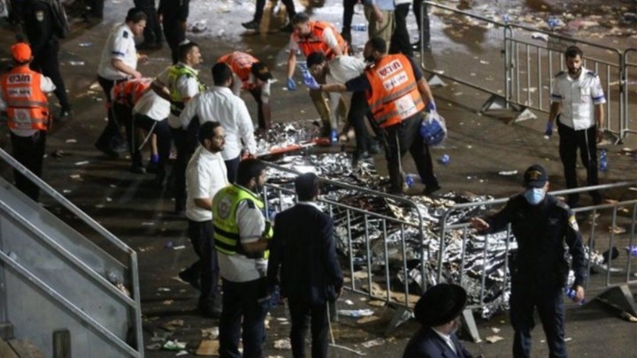 Τραγωδία στο Ισραήλ: Τουλάχιστον 44 νεκροί στη θρησκευτική γιορτή
