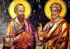Γιορτή σήμερα 29 Ιουνίου, εορτολόγιο: Άγιοι Πέτρος και Παύλος οι Πρωτοκορυφαίοι Απόστολοι