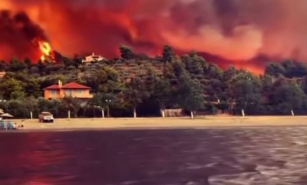 Πυρκαγιές σε Εύβοια, Αρχαία Ολυμπία, Μεσσηνία – Αναζωπύρωση στη Βαρυμπόμπη