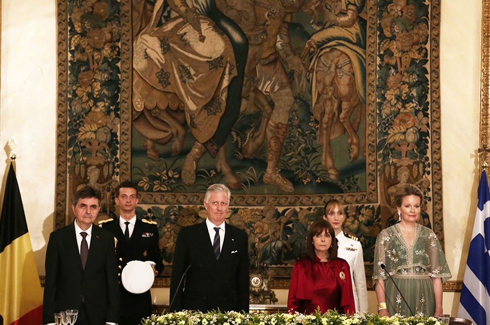 Δείπνο Σακελλαροπούλου – Βασιλιά Βελγίου: «Οι χώρες μας μοιράζονται το ίδιο όραμα για ενωμένη και ισχυρή Ευρώπη»