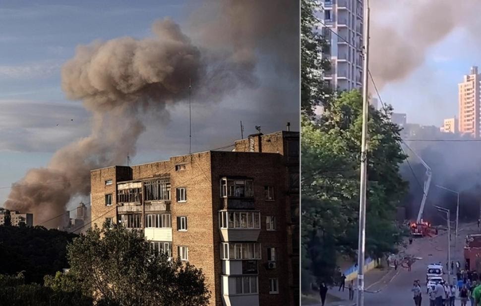 Φρίκη! Ουκρανία: Χτυπήθηκε το σπίτι της Ελληνίδας πρόξενου στην πυραυλική επίθεση στο Κίεβο