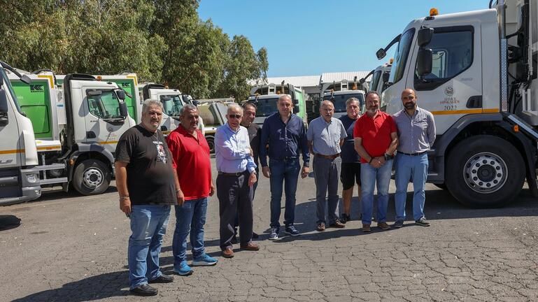 Ηράκλειο: Με οκτώ νέα απορριμματοφόρα ενισχύεται η Υπηρεσία Καθαριότητας του Δήμου Ηρακλείου