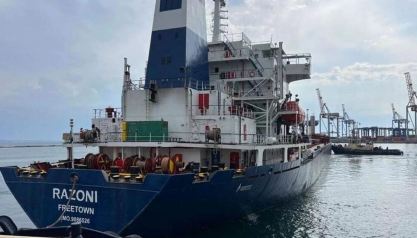 Ειδικοί στην Κωνσταντινούπολη επιθεωρούν το πλοίο με τα σιτηρά από την Ουκρανία