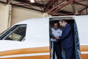 «Κυριάκο μου, ευχαριστώ θερμά»- Με το αεροπλάνο που δώρισε η κυβέρνηση αναχώρησε ο Αναστασιάδης