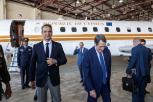 «Κυριάκο μου, ευχαριστώ θερμά»- Με το αεροπλάνο που δώρισε η κυβέρνηση αναχώρησε ο Αναστασιάδης