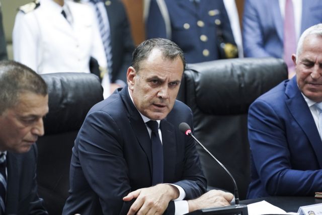 Ν. Παναγιωτόπουλος: «Η πολιτική ηγεσία περιβάλει με απόλυτη εμπιστοσύνη τη στρατιωτική ηγεσία»