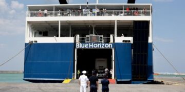 ΑΦΙΞΗ ΤΟΥ "BLUE HORIZON" ΣΤΟ ΛΙΜΑΝΙ ΤΟΥ ΗΡΑΚΛΕΙΟΥ ΜΕΤΑ ΤΟ ΠΕΡΙΣΤΑΤΙΚΟ ΜΕ ΤΟΝ ΠΝΙΓΜΟ ΤΟΥ 36ΧΡΟΝΟΥ.Τετάρτη 6 Σεπτεμβρίου 2023 (ΣΤΕΦΑΝΟΣ ΡΑΠΑΝΗΣ / EUROKINISSI)