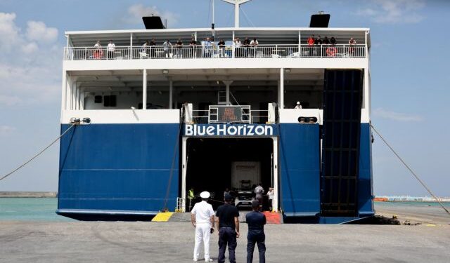 ΑΦΙΞΗ ΤΟΥ "BLUE HORIZON" ΣΤΟ ΛΙΜΑΝΙ ΤΟΥ ΗΡΑΚΛΕΙΟΥ ΜΕΤΑ ΤΟ ΠΕΡΙΣΤΑΤΙΚΟ ΜΕ ΤΟΝ ΠΝΙΓΜΟ ΤΟΥ 36ΧΡΟΝΟΥ.Τετάρτη 6 Σεπτεμβρίου 2023 (ΣΤΕΦΑΝΟΣ ΡΑΠΑΝΗΣ / EUROKINISSI)