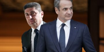 Meeting between the Greek Prime Minister Kyriakos Mitsotakis and   German Chancellor Angela Merkel in Maximos Mansion in , Athens on October 29, 2021. Merkel is visiting Greece for the last time before she steps down as German chancellor. / Συνάντηση του Έλληνα πρωθυπουργού Κυριάκου Μητσοτάκη με τη Γερμανίδα Καγκελάριο Άνγκελα Μέρκελ στο Μέγαρο Μαξίμου στην Αθήνα στις 29 Οκτωβρίου 2021.