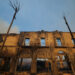 The remains of a burnt building are pictured as powerful winds fueling devastating wildfires in the Los Angeles area force people to evacuate, in the Pacific Palisades neighborhood of west Los Angeles, California, U.S. January 8, 2025. REUTERS/Mike Blake