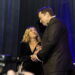 Elon Musk, CEO of Tesla, right, presents Giorgia Meloni, Italy's president of the Council of Ministers, with an award during the Global Citizen Awards dinner, Monday, Sept. 23, 2024, in New York. (AP Photo/Michelle Farsi)