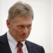 Kremlin spokesman Dmitry Peskov attends a meeting of President Vladimir Putin with CEO of Royal Dutch Shell Ben van Beurden in Moscow, Russia, Wednesday, June 21, 2017. (Sergei Karpukhin/Pool Photo via AP)