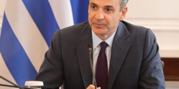 Συνεδρίαση  του Υπουργικού Συμβουλίου υπό τον Πρωθυπουργό Κυριάκο Μητσοτάκη στο Μέγαρο Μαξίμου. Παρασκευή 1 Σεπτεμβρίου 2023  (ΓΙΩΡΓΟΣ ΚΟΝΤΑΡΙΝΗΣ / EUROKINISSI)