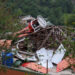 Damaged rooftop of Bilal Mosque is seen after it was hit by an Indian strike in Muzaffarabad, the capital of Pakistan-administered Kashmir, May 7, 2025. REUTERS/Akhtar Soomro