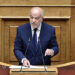 Στιγμιότυπο από την δεύτερη ημέρα της συζήτησης στην Ολομέλεια της Βουλής για τις Προγραμματικές Δηλώσεις της Κυβέρνησης, Παρασκευή 7 Ιουλίου 2023. 
(ΜΙΧΑΛΗΣ ΚΑΡΑΓΙΑΝΝΗΣ/EUROKINISSI)