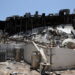 A building at the campus of the Weizmann Institute of Science remains damaged following an Iranian missile strike on Sunday, in Rehovot, Israel June 19, 2025. REUTERS/Violeta Santos Moura