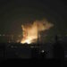 Smoke rises up after an explosion in Tehran, Iran, Friday, June 13, 2025. (AP Photo/Vahid Salemi)