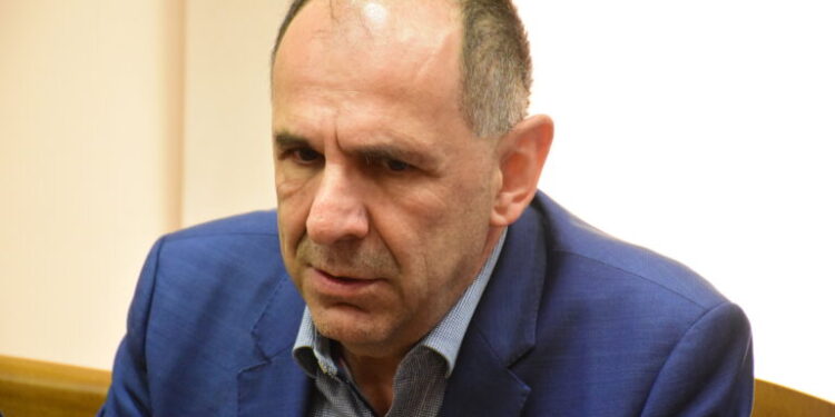 Περιοδεία του υπουργού Εξωτερικών  Γιώργου Γεραπετρίτη στην Αργολίδα, Πέμπτη 30 Μαΐου 2024. 
(ΒΑΣΙΛΗΣ ΠΑΠΑΔΟΠΟΥΛΟΣ/EUROKINISSI)