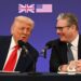 U.S. President Donald Trump and UK Prime Minister Keir Starmer announce an agreement between the two countries as they hold a press conference at Chequers at the conclusion of a state visit on September 18, 2025 in Aylesbury, England.  Leon Neal/Pool via REUTERS