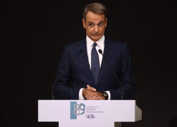 Ομιλία του Πρωθυπουργού Κυριάκου Μητσοτάκη στα εγκαίνια της 89ης ΔΕΘ στο  Συνεδριακό Κέντρο "Ιωάννης Βελλίδης"  Σάββατο 6 Σεπτεμβρίου 2025 (ΡΑΦΑΗΛ ΓΕΩΡΓΙΑΔΗΣ / EUROKINISSI)