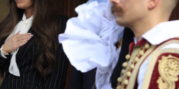 Ο Πρόεδρος της Δημοκρατίας Κωνσταντίνος Αν. Τασούλας, δέχθηκε διαδοχικά τις νέες Πρέσβεις του Βασιλείου της Νορβηγίας Harriet E. Berg, του Καναδά Sonya Thissen και των Ηνωμένων Πολιτειών Αμερικής Kimberly Guilfoyle, οι οποίες επέδωσαν τα διαπιστευτήριά τους, Τρίτη 4 Νοεμβρίου 2025. (ΓΙΩΡΓΟΣ ΚΟΝΤΑΡΙΝΗΣ/EUROKINISSI)