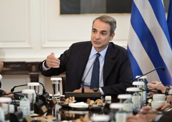 Συνεδρίση του Υπουργικού Συμβουλίου υπό τον Πρωθυπουργό Κυριάκο Μητσοτάκη, στο Μέγαρο Μαξίμου. Παρασκευή 29 Αυγούστου 2025 (ΜΙΧΑΛΗΣ ΚΑΡΑΓΙΑΝΝΗΣ / EUROKINISSI)