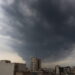 epa12803023 Smoke rises from Tehran’s oil refinery following last night airstrike in Tehran, Iran, 08 March 2026. A joint Israeli and US military operation continues to target multiple locations across Iran since the early hours of 28 February 2026.  EPA/ABEDIN TAHERKENAREH