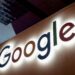 FILE PHOTO: Google's logo during the CERAWeek energy conference 2026 in Houston, Texas, U.S., March 24, 2026. REUTERS/Danielle Villasana/File Photo