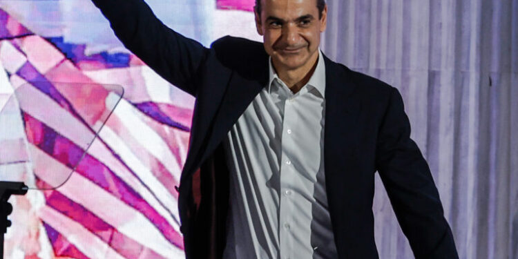 Τρίτη ημέρα εργασιών του 15ου Συνεδρίου της Νέας Δημοκρατίας, στο Ζάππειο Μέγαρο, Κυριακή 7 Απριλίου 2024. 
(ΓΙΩΡΓΟΣ ΚΟΝΤΑΡΙΝΗΣ/EUROKINISSI)