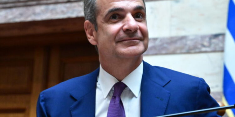 Συνεδρλιαση της Κοινοβουλευτικής Ομάδας τησ Νέας Δημοκρατίας. Δευτέρα 20 Ιουλίου 2026 (ΤΑΤΙΑΝΑ ΜΠΟΛΑΡΗ / EUROKINISSI)