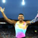 Athletics - Diamond League - Zurich - Letzigrund, Zurich, Switzerland - August 27, 2026 Greece's Emmanouil Karalis reacts during the men's pole vault final REUTERS/Denis Balibouse