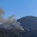 Smoke billows from the site of a helicopter crash on the island of Sifnos, Greece, August 17, 2026. Handout via REUTERS. THIS IMAGE HAS BEEN SUPPLIED BY A THIRD PARTY.