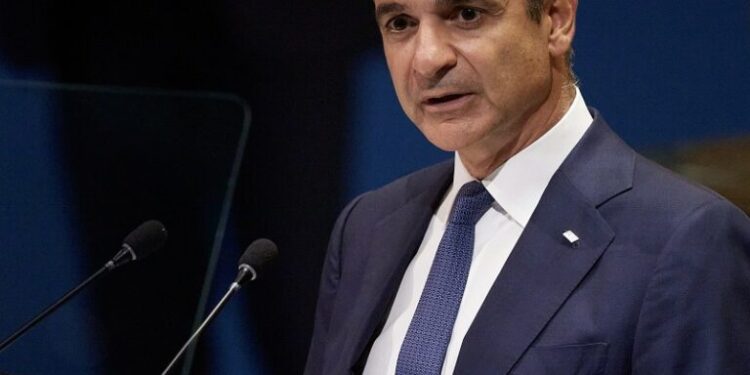 Τέταρτη ημέρα της επίσκεψης του Πρωθυπουργού Κυριάκου Μητσοτάκη στη Νέα Υόρκη, όπου συμμετείχε στις εργασίες της Εβδομάδας Υψηλού Επιπέδου της 80ής Γενικής Συνέλευσης των Ηνωμένων Εθνών. Παρασκευή 26 Σεπτεμβρίου 2025. (ΔΗΜΗΤΡΗΣ ΠΑΠΑΜΗΤΣΟΣ/ΓΡΑΦΕΙΟ ΤΥΠΟΥ ΠΡΩΘΥΠΟΥΡΓΟΥ/EUROKINISSI)